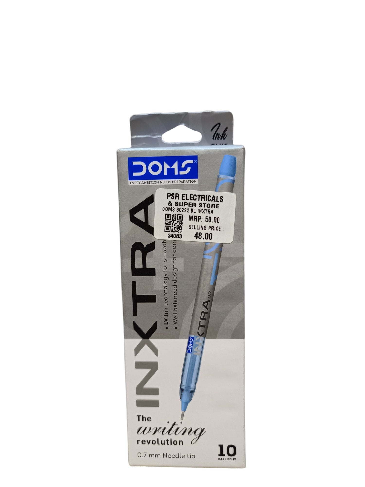 DOMS 80222 BL INXTRA BP 10 PCS DOMS 80222 BL INXTRA BP 10 PCS